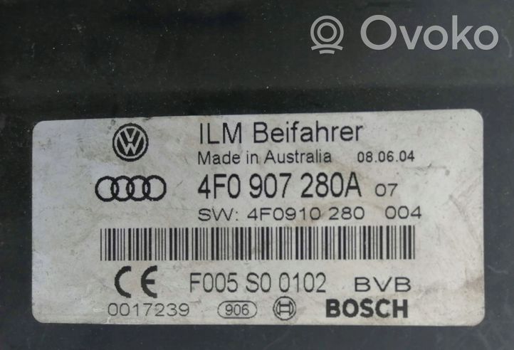 Audi A6 Allroad C6 Kit calculateur ECU et verrouillage 4F0907280A