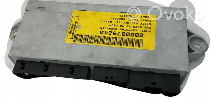 BMW M5 Kit centralina motore ECU e serratura 6922263