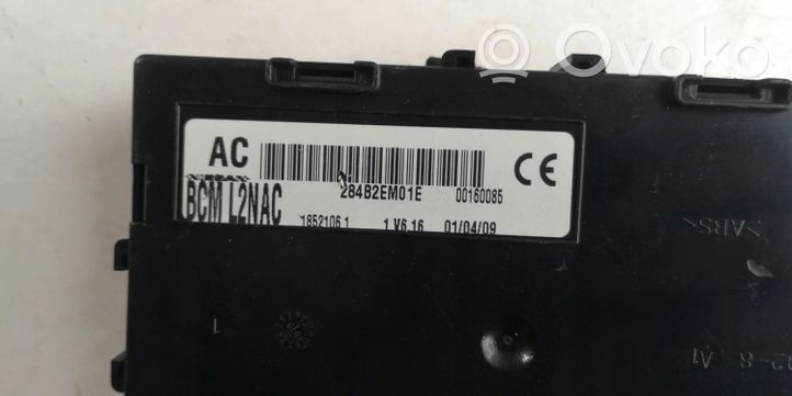 Nissan Note (E11) Kit calculateur ECU et verrouillage 284B2EM01E