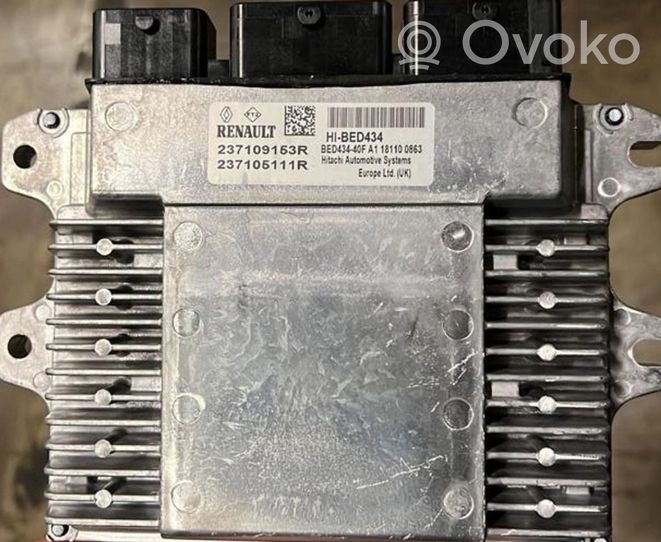 Renault Megane II Komputer / Sterownik ECU i komplet kluczy 237109153R