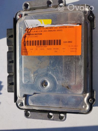 Renault Kangoo I Aizdedzes ECU komplekts 0281011549