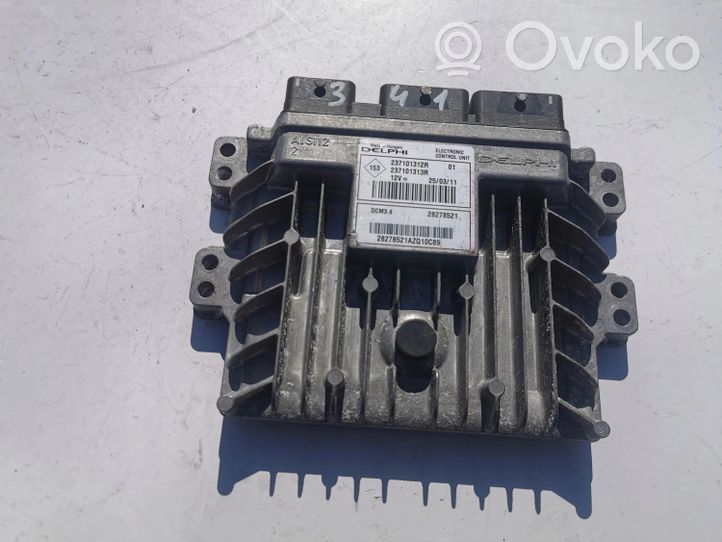 Renault Twingo III Komputer / Sterownik ECU i komplet kluczy 28278521-