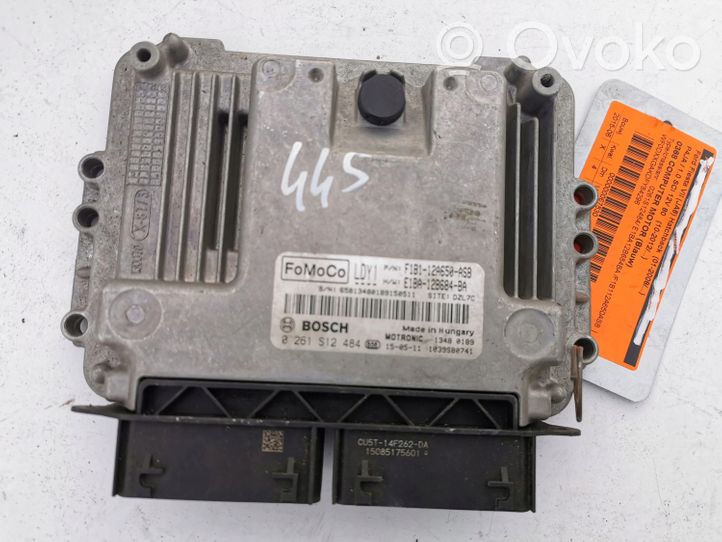 Ford Fiesta Komputer / Sterownik ECU i komplet kluczy 0261S12484