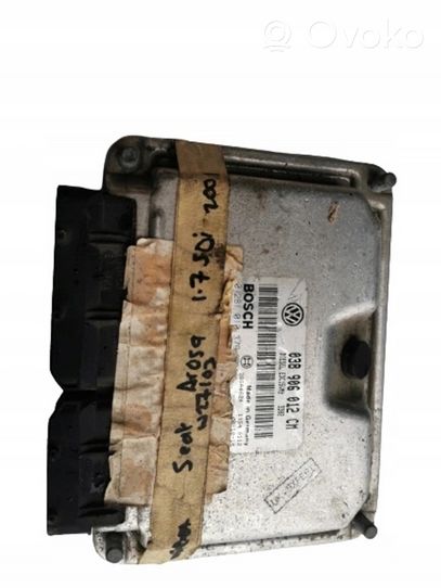 Seat Arosa Komputer / Sterownik ECU i komplet kluczy 0281010379