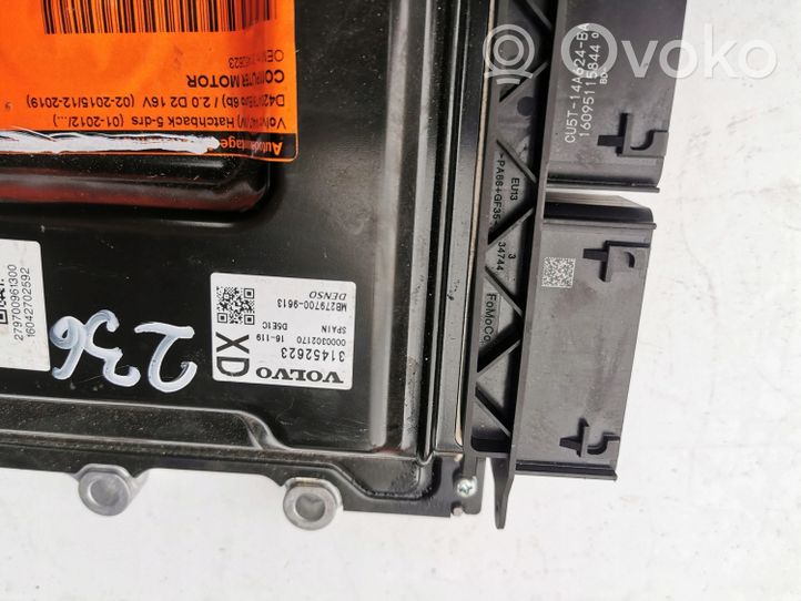 Volvo V40 Kit centralina motore ECU e serratura 31452623--