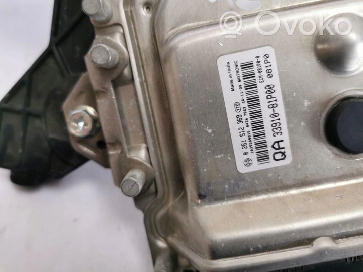 Suzuki Ignis Komputer / Sterownik ECU i komplet kluczy 33910-81P00-