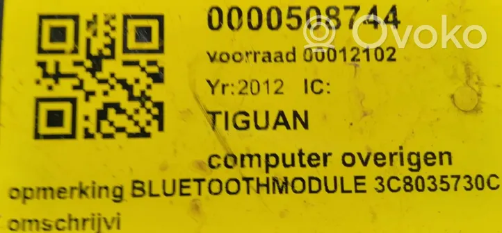 Volkswagen Tiguan Unité de commande, module ECU de moteur 
