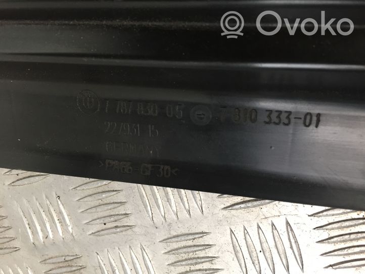 BMW 5 E60 E61 Staffa del pannello di supporto del radiatore parte superiore 7805598