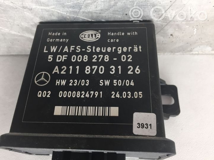 Mercedes-Benz ML W164 Valomoduuli LCM A2118703126