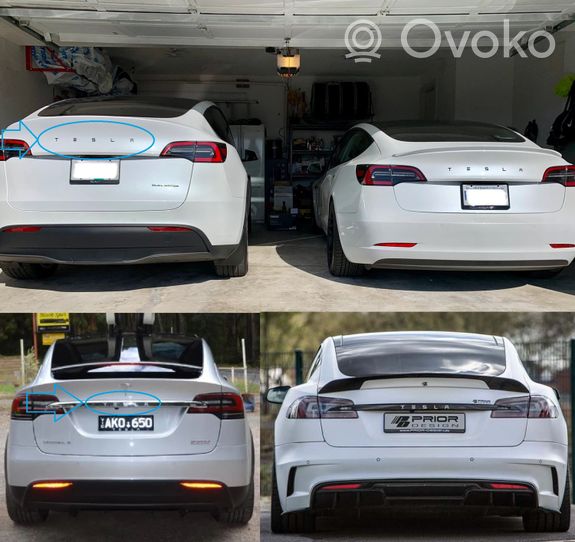 Tesla Model X Valmistajan merkki/logo/tunnus 