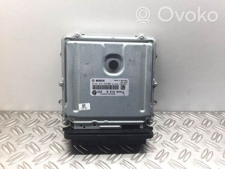 BMW 5 F10 F11 Sterownik / Moduł ECU 8510643