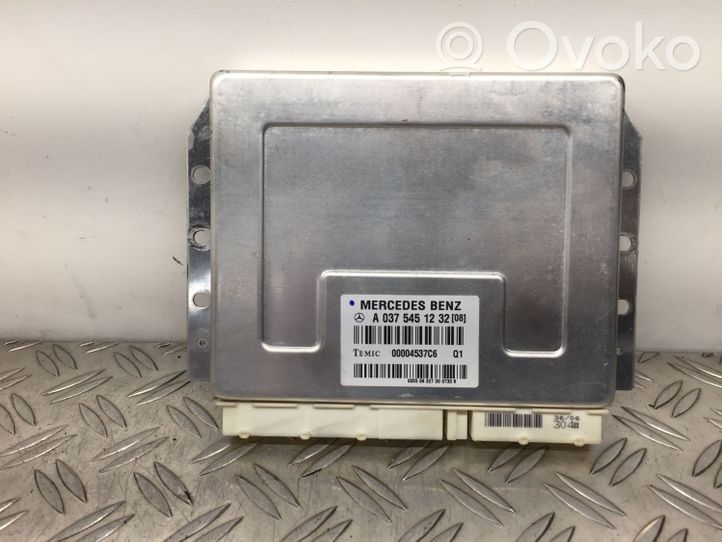 Mercedes-Benz E W211 Unidad de control/módulo de la suspensión A0375451232