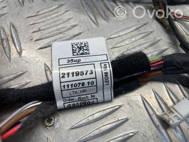BMW 5 G30 G31 Rear door wiring loom 8795372