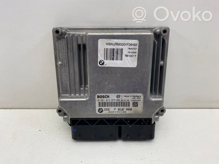 BMW 1 E82 E88 Sterownik / Moduł ECU 7810000