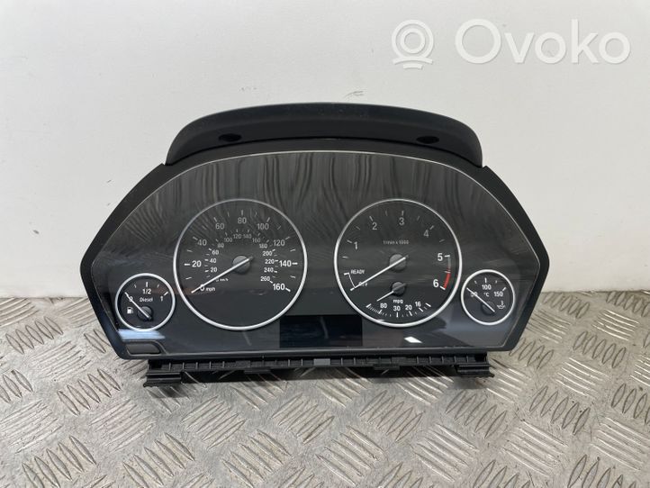 BMW 3 GT F34 Compteur de vitesse tableau de bord 9334768