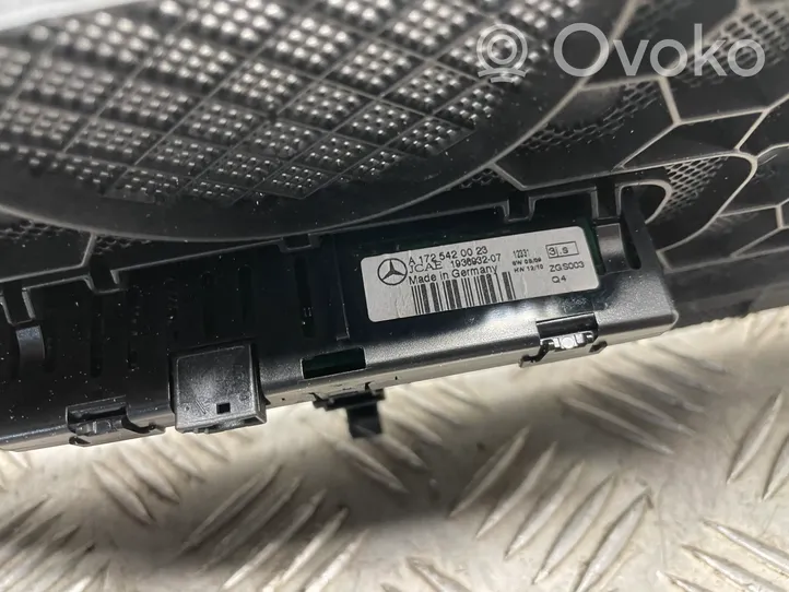 Mercedes-Benz C W204 Parking PDC sensor display screen A1725420023