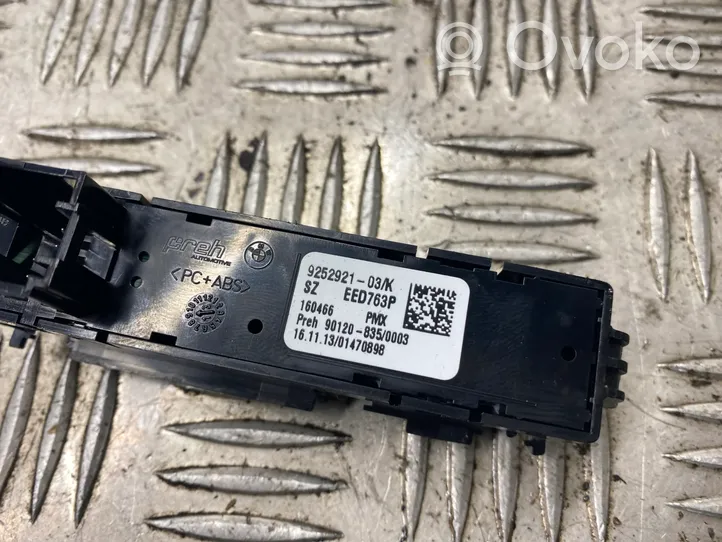 BMW 3 F30 F35 F31 Traction control (ASR) switch 9252921