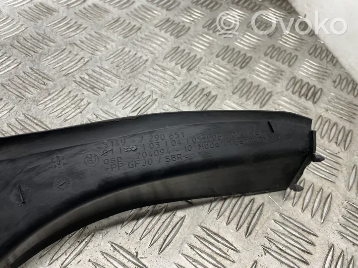 BMW 3 F30 F35 F31 Listwa pod lampę tylną 7290651