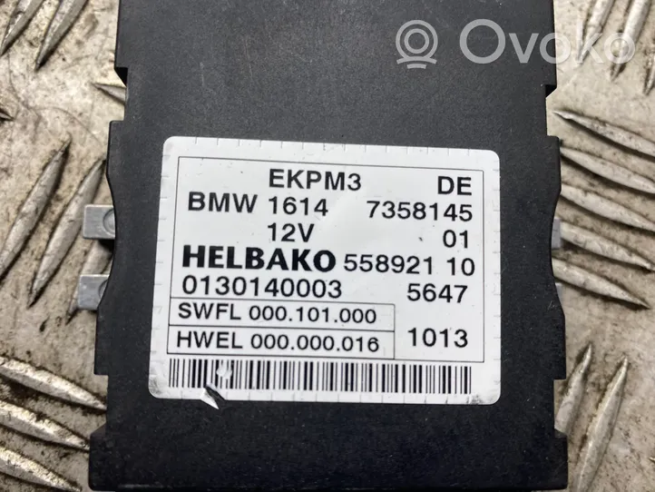 BMW M5 Polttoaineen ruiskutuspumpun ohjainlaite/moduuli 7358145