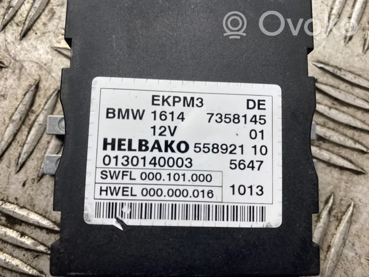 BMW M5 Unité de commande / module de pompe à carburant 7358145