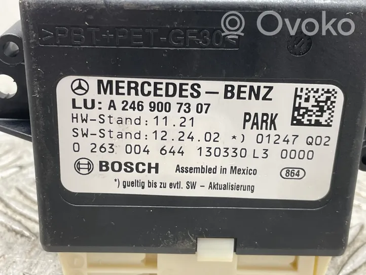 Mercedes-Benz A W176 Parkavimo (PDC) daviklių valdymo blokas A2469007307