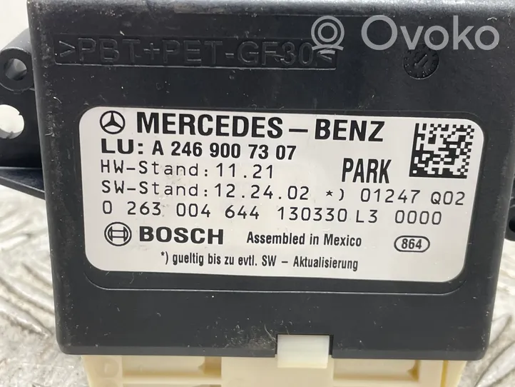 Mercedes-Benz A W176 Pysäköintitutkan (PCD) ohjainlaite/moduuli A2469007307