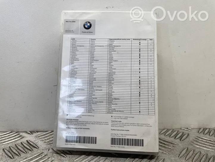 BMW 5 F10 F11 Navigaation kartat CD/DVD 2343819
