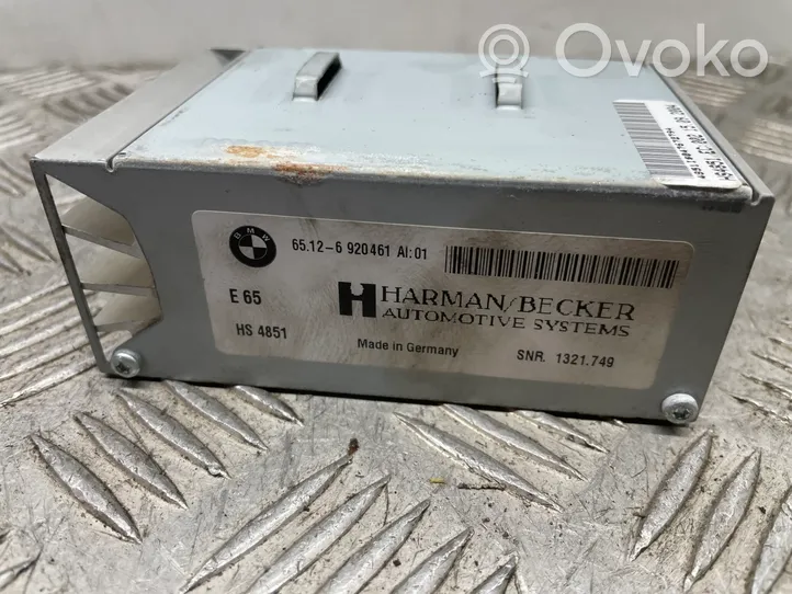 BMW 7 E65 E66 Amplificador de sonido 6920461