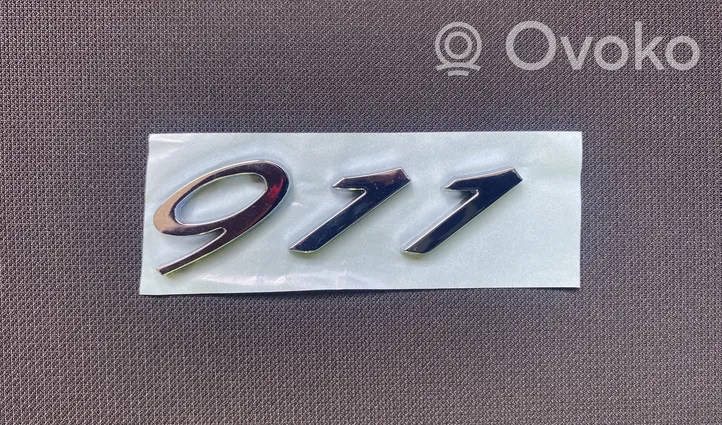 Porsche 911 992 Insignia/letras de modelo de fabricante 