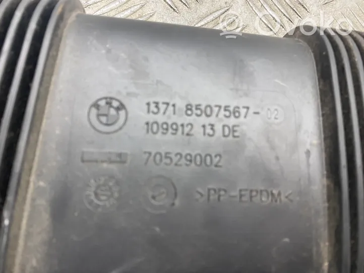 BMW 3 F30 F35 F31 Część rury dolotu powietrza 8507567