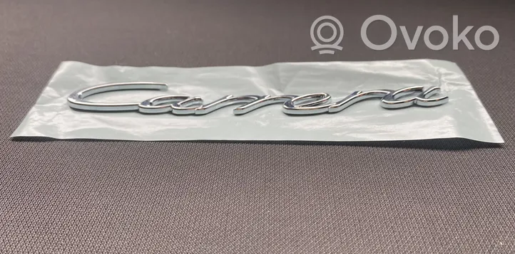 Porsche Carrera GT Insignia/letras de modelo de fabricante 