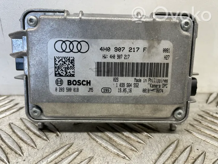 Audi A7 S7 4G Windshield/windscreen camera 4H0907217F