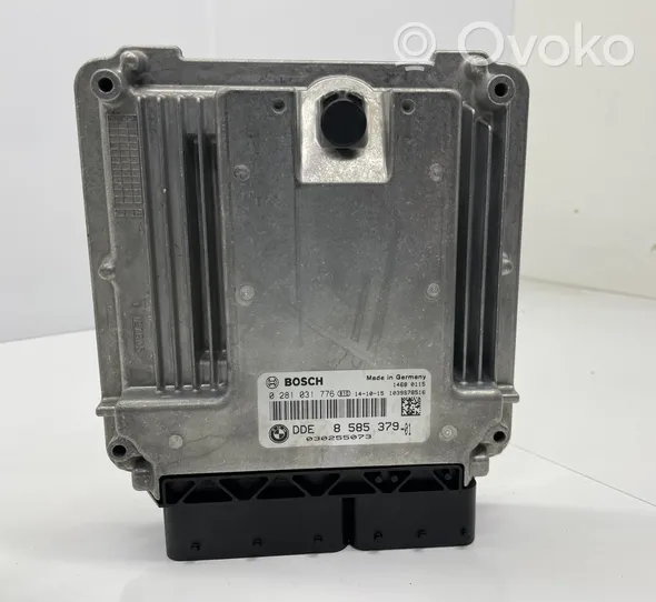 BMW 3 F30 F35 F31 Komputer / Sterownik ECU i komplet kluczy 8585379