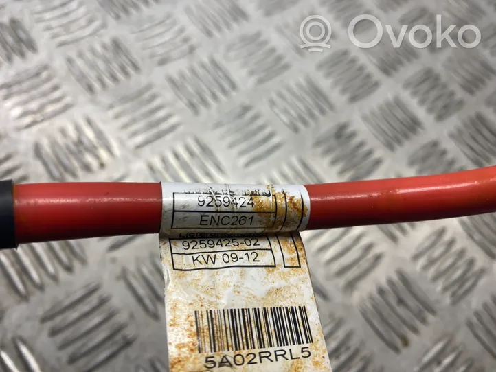 BMW 3 F30 F35 F31 Positive cable (battery) 9259425