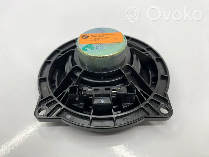 BMW 5 F10 F11 Enceinte de porte arrière 9169693