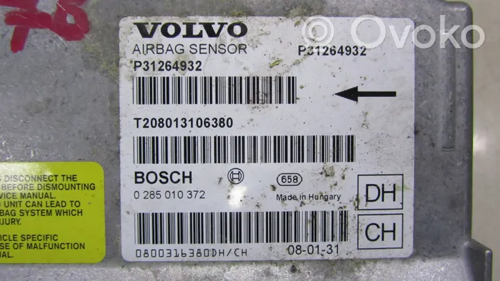 Volvo XC70 Sterownik / Moduł Airbag 31264932