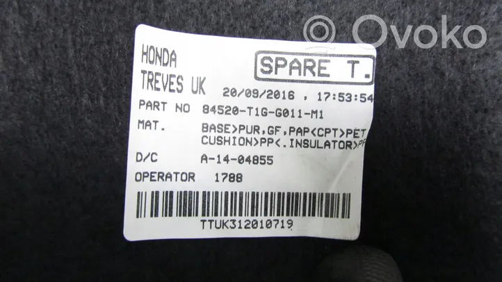 Honda CR-V Tavaratilan pohjan tekstiilimatto 
