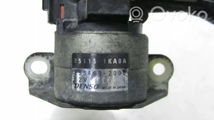 Nissan Juke I F15 Starter motor parts 251151KA0A