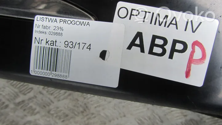 KIA Optima Próg 