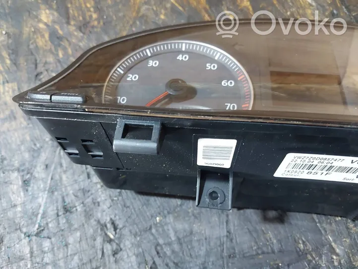 Volkswagen Golf V Tachimetro (quadro strumenti) 1K0920851F