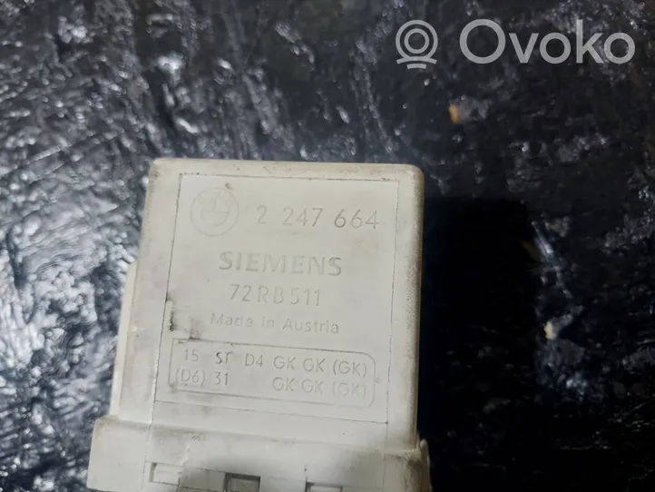 BMW 5 E39 Przekaźnik / Modul układu ogrzewania wstępnego 2247664