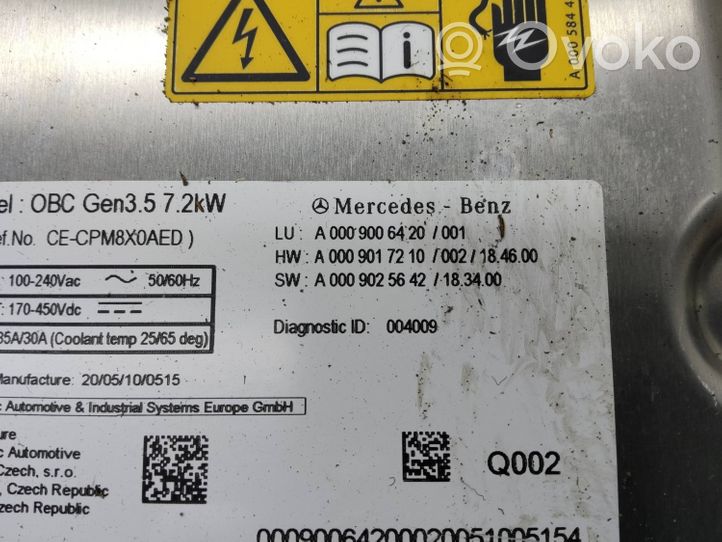 Mercedes-Benz C W205 Batterie véhicule hybride / électrique A0009006420