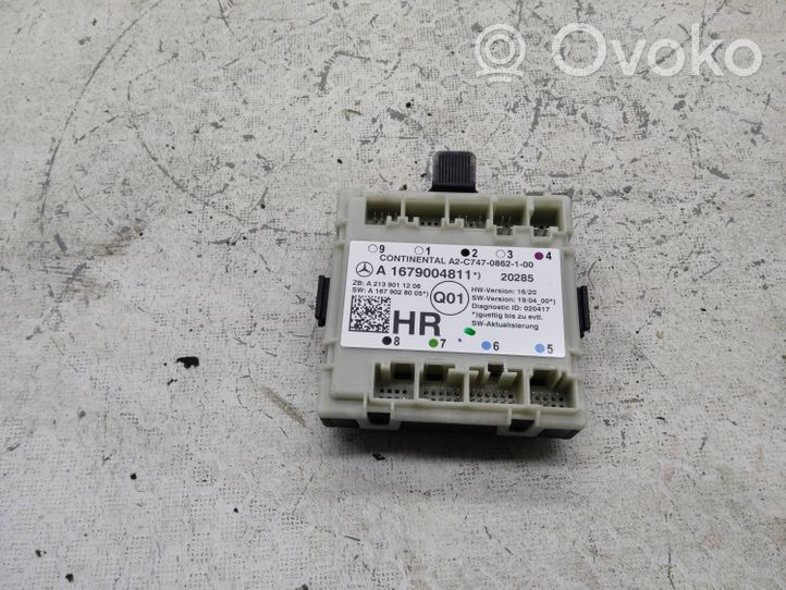 Mercedes-Benz C W205 Oven ohjainlaite/moduuli A1679004811