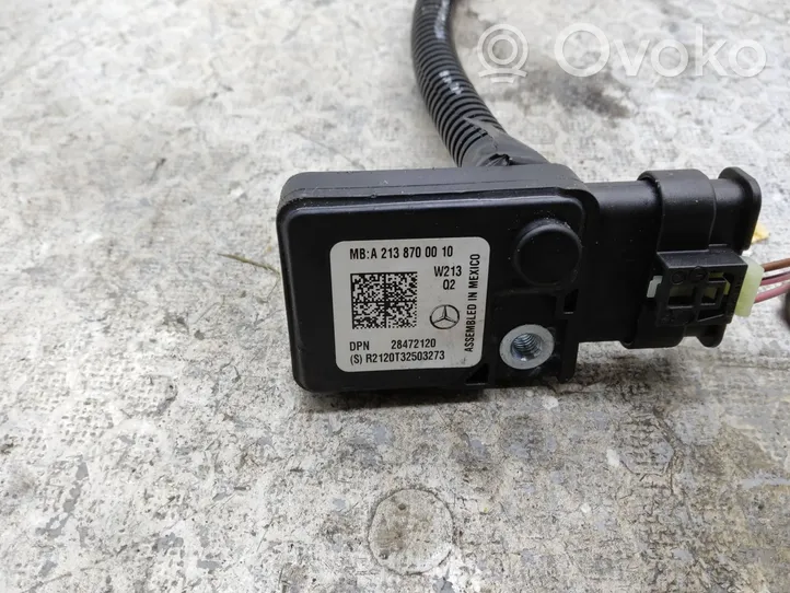 Mercedes-Benz C W205 Sensor de presión del asiento A2138700010