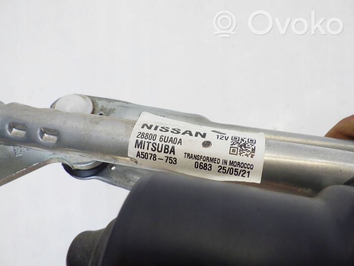 Nissan Qashqai J12 Tiranti e motorino del tergicristallo anteriore 288006UA0A