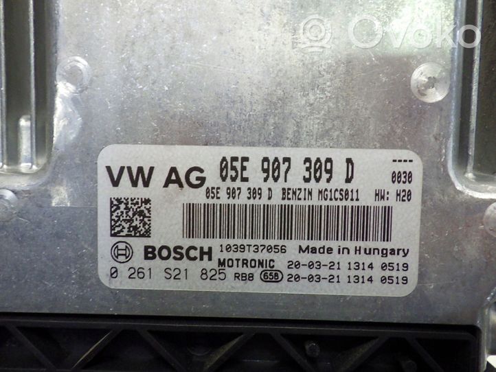 Volkswagen Golf VIII Kit calculateur ECU et verrouillage 5WA937086J