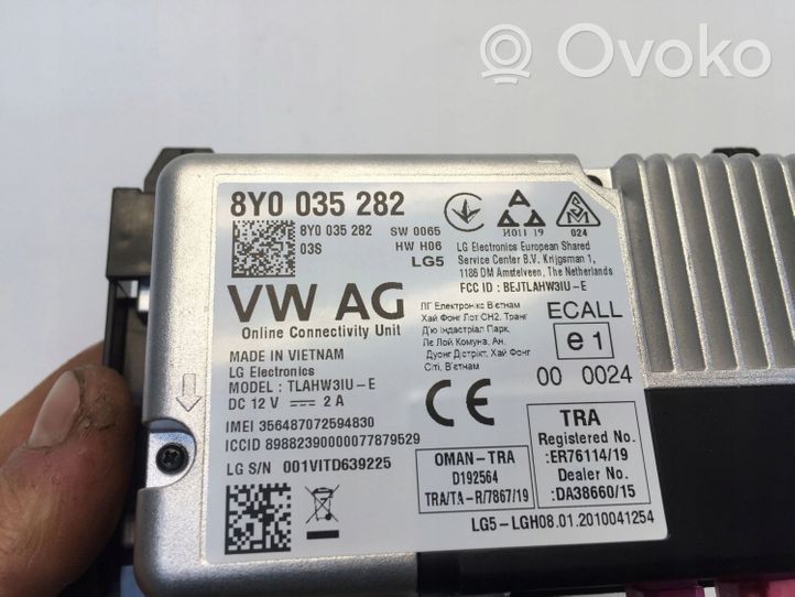 Audi A3 8Y Muut ohjainlaitteet/moduulit 8Y0035282