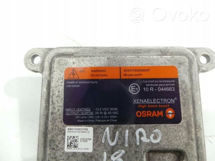 KIA Niro Module de ballast de phare Xenon AB3150601HQ