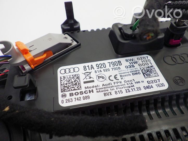 Audi Q2 - Tachimetro (quadro strumenti) 81A920790B