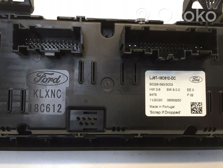 Ford Kuga III Climate control unit LJ6T18C612DC